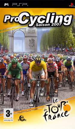 Pochette Pro Cycling Manager Saison 2007 version PSP