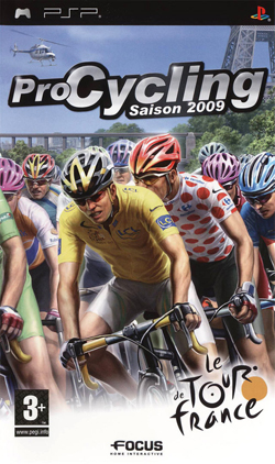 Pochette Pro Cycling Manager Saison 2009 version PSP