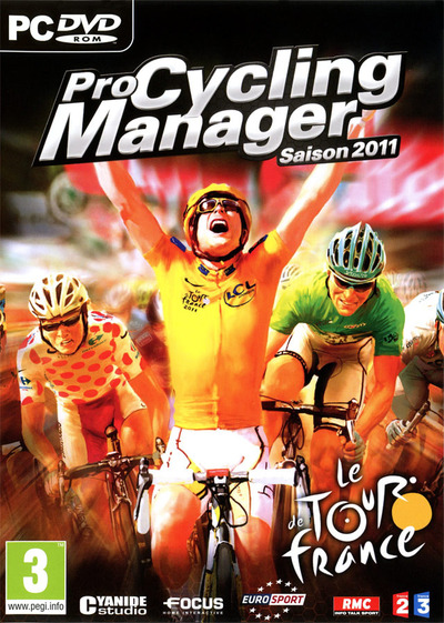 Pochette Pro Cycling Manager Saison 2011 version PC Windows