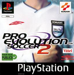 Pochette Pro Evolution Soccer 2 version PlayStation
