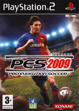 Pochette Pro Evolution Soccer 2009 version PlayStation 2