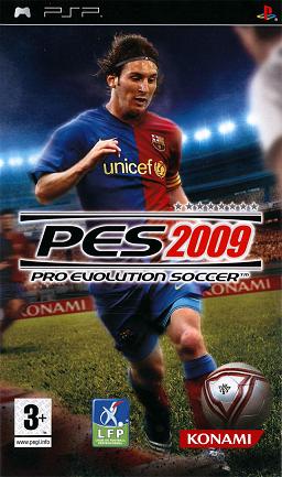 Pochette Pro Evolution Soccer 2009 version PSP