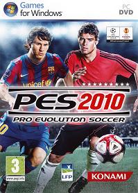 Pochette Pro Evolution Soccer 2010 version PC Windows