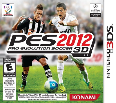 Pochette Pro Evolution Soccer 2012 3D version 3DS