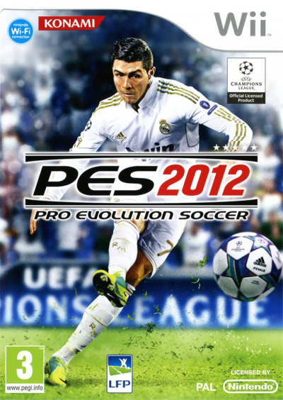 Pochette Pro Evolution Soccer 2012 version Wii