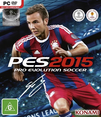 Pochette Pro Evolution Soccer 2015 version PC Windows