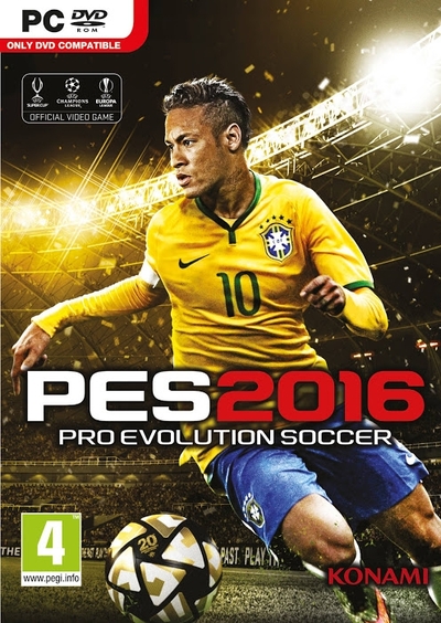 Pochette Pro Evolution Soccer 2016 version PC Windows
