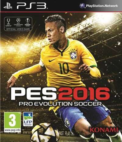 Pochette Pro Evolution Soccer 2016 version PlayStation 3