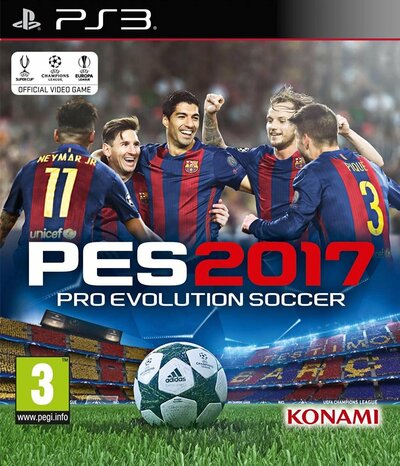 Pochette Pro Evolution Soccer 2017 version PlayStation 3
