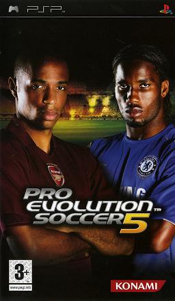 Pochette Pro Evolution Soccer 5 version PSP