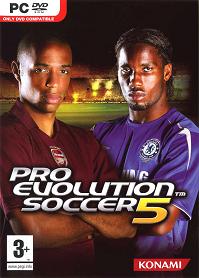 Pochette Pro Evolution Soccer 5 version PC Windows