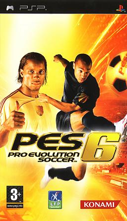 Pochette Pro Evolution Soccer 6 version PSP