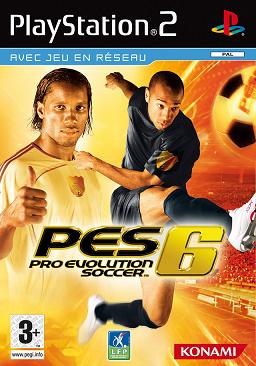 Pochette Pro Evolution Soccer 6 version PlayStation 2