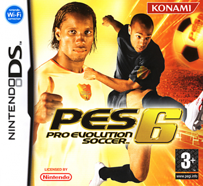 Pochette Pro Evolution Soccer 6 version DS