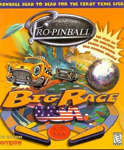 Pochette Pro Pinball : Big Race USA version PC Windows