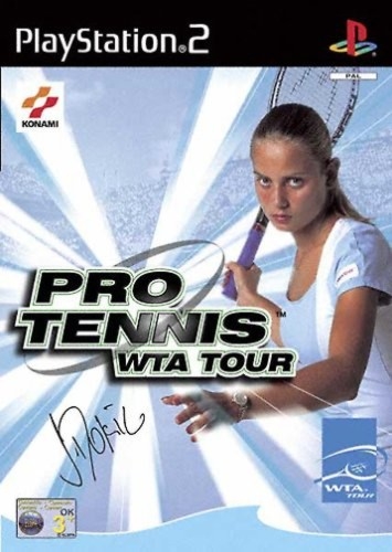 Pochette Pro Tennis WTA Tour version PlayStation 2
