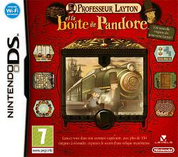 Pochette Professeur Layton et la Boîte de Pandore version DS