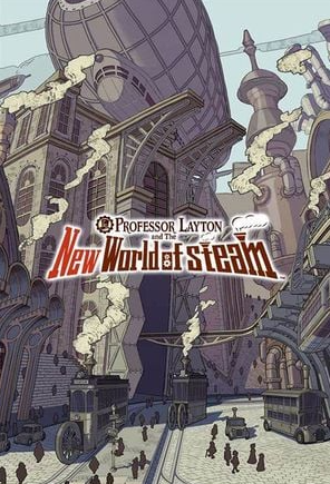 Pochette Professeur Layton et le Nouveau Monde à vapeur version Switch 2