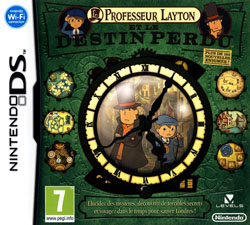 Pochette Professeur Layton : Le Destin Perdu version DS