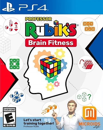 Pochette Professeur Rubik's Entraînement Cérébral version PlayStation 4