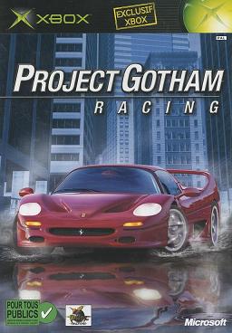 Pochette Project Gotham Racing version Xbox