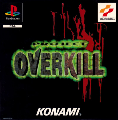 Pochette Project Overkill version PlayStation