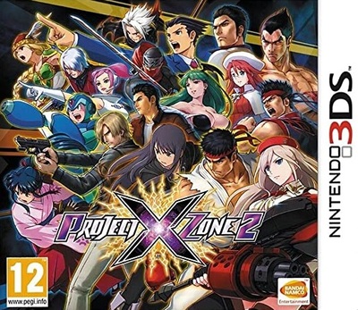 Pochette Project X Zone 2 version 3DS