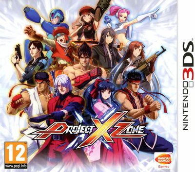 Pochette Project X Zone version 3DS