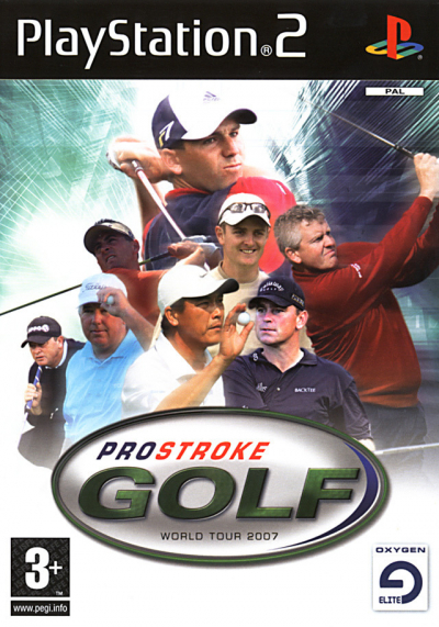 Pochette ProStroke Golf : World Tour 2007 version PlayStation 2