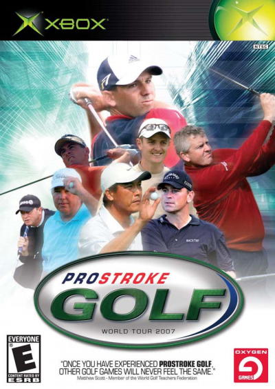 Pochette ProStroke Golf : World Tour 2007 version Xbox