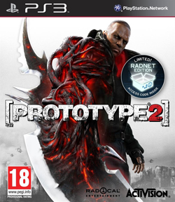 Pochette Prototype 2 version PlayStation 3
