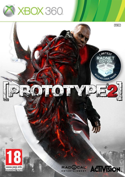 Pochette Prototype 2 version Xbox 360