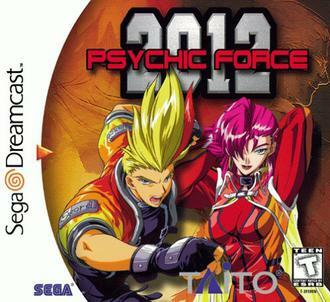 Pochette Psychic Force 2012 version Dreamcast
