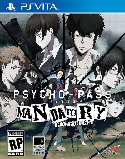 Pochette Psycho-Pass : Mandatory Happiness version PSVita