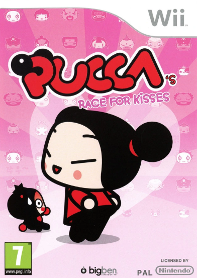 Pochette Pucca's Race for Kisses version Wii