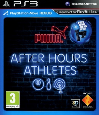 Pochette PUMA : After Hours Athletes version PlayStation 3