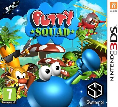 Pochette Putty Squad version 3DS