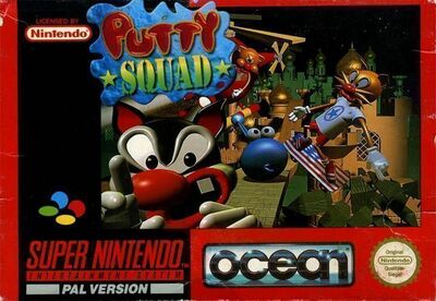 Pochette Putty Squad version Super Nintendo
