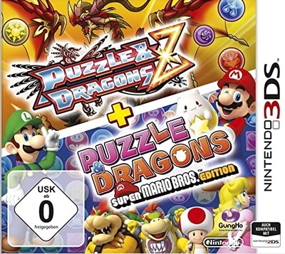 Pochette Puzzle & Dragons Z + Puzzle & Dragons : Super Mario Bros. Edition version 3DS