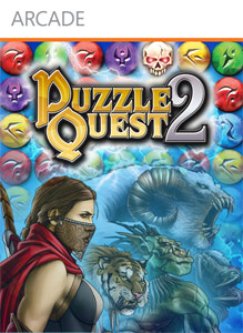 Pochette Puzzle Quest 2 version Xbox 360