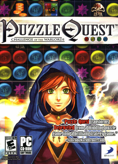Pochette Puzzle Quest : Challenge of the Warlords version PC Windows