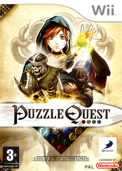 Pochette Puzzle Quest : Challenge of the Warlords version Wii