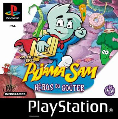 Pochette Pyjama Sam : Héros du Goûter version PlayStation