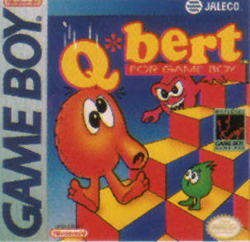 Pochette Q*bert version GameBoy/Color