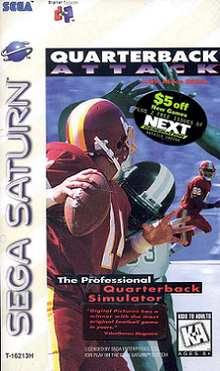 Pochette Quarterback Attack with Mike Ditka version Saturn