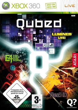 Pochette Qubed version Xbox 360