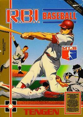 Pochette R.B.I. Baseball version NES