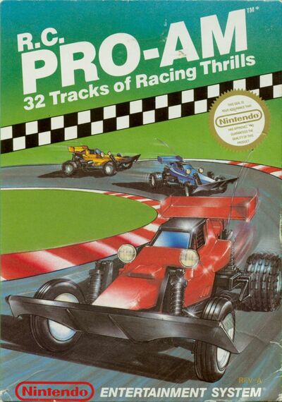 Pochette R.C. Pro-Am version NES