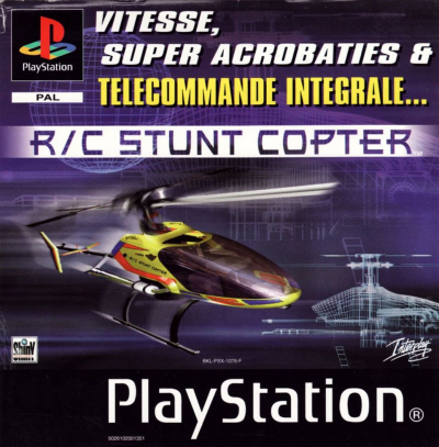 Pochette R/C Stunt Copter version PlayStation