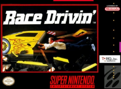 Pochette Race Drivin' version Super Nintendo